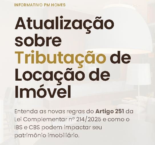 Atualização sobre tributação na Locação de Imóvel - PM Homes