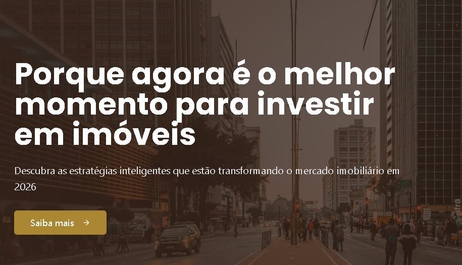 Porque agora é o melhor momento para investir em imóveis - PM Homes